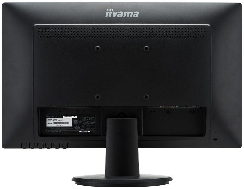 22" iiyama E2282HS-B1 - TN,FullHD,1ms,250cd/ m2, 1000:1,16:9,VGA,DVI,HDMI,repro. - obrázek č. 4
