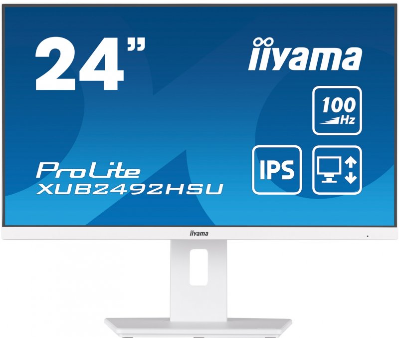 iiyama ProLite/ XUB2492HSU-W6/ 23,8"/ IPS/ FHD/ 100Hz/ 0,4ms/ White/ 3R - obrázek produktu