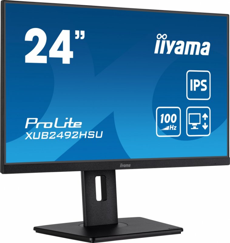 iiyama ProLite/ XUB2492HSU-B6/ 23,8"/ IPS/ FHD/ 100Hz/ 0,4ms/ Black/ 3R - obrázek č. 1