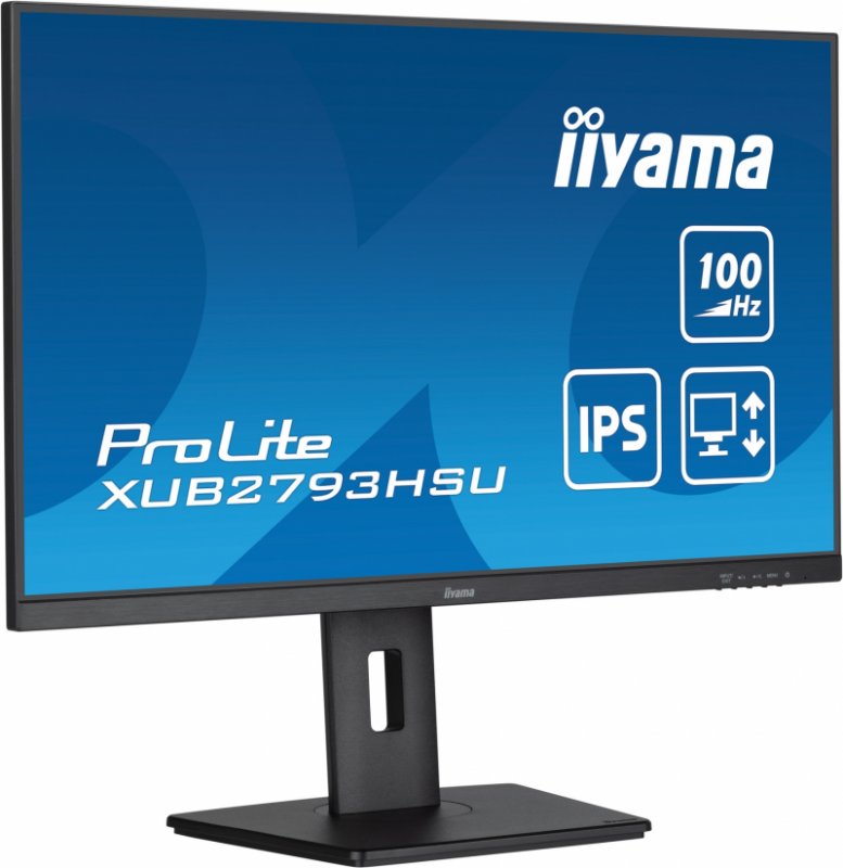 iiyama ProLite/ XUB2793HSU-B6/ 27"/ IPS/ FHD/ 100Hz/ 1ms/ Black/ 3R - obrázek č. 3