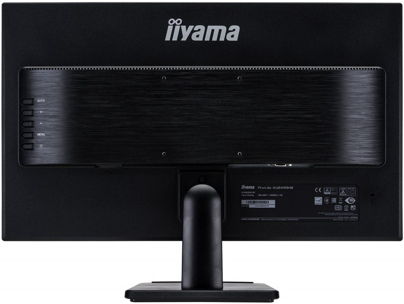 24" iiyama XU2493HS-B1 - IPS,FullHD,4ms,250cd/ m2, 1000:1,16:9,VGA,HDMI,DP,repro. - obrázek č. 4