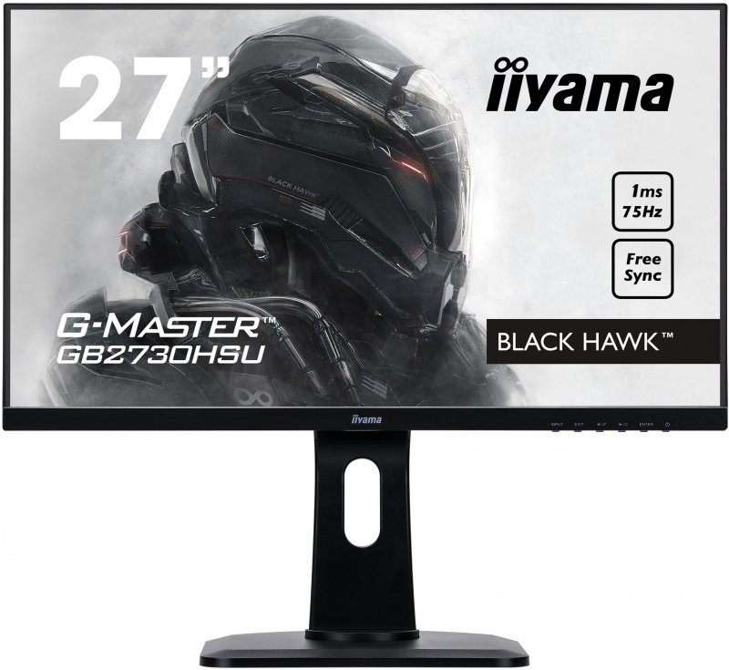 iiyama G-Master/ GB2730HSU-B1/ 27"/ TN/ FHD/ 75Hz/ 1ms/ Black/ 3R - obrázek produktu