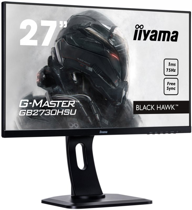iiyama G-Master/ GB2730HSU-B1/ 27"/ TN/ FHD/ 75Hz/ 1ms/ Black/ 3R - obrázek č. 1