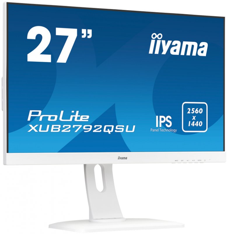 iiyama/ XUB2792QSU-W1/ 27"/ IPS/ QHD/ 70Hz/ 5ms/ White/ 3R - obrázek č. 1