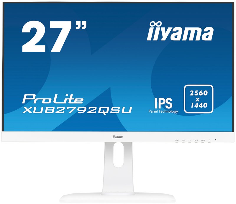 iiyama/ XUB2792QSU-W1/ 27"/ IPS/ QHD/ 70Hz/ 5ms/ White/ 3R - obrázek produktu