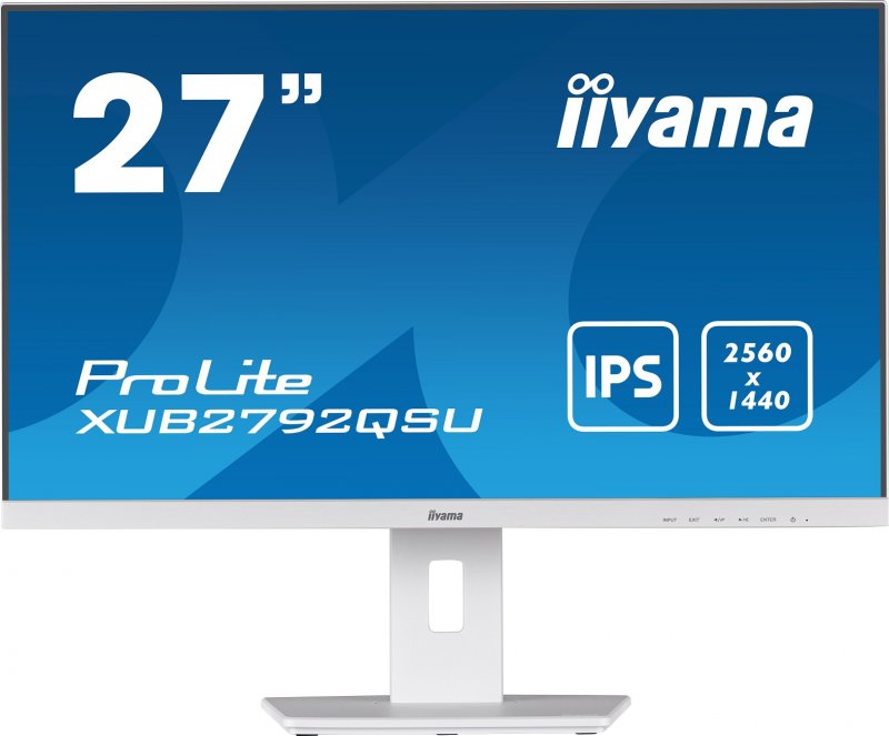iiyama ProLite/ XUB2792QSU-W5/ 27"/ IPS/ QHD/ 75Hz/ 5ms/ White/ 3R - obrázek produktu