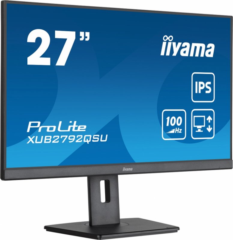 iiyama ProLite/ XUB2792QSU-B6/ 27"/ IPS/ QHD/ 100Hz/ 0,4ms/ Black/ 3R - obrázek č. 7