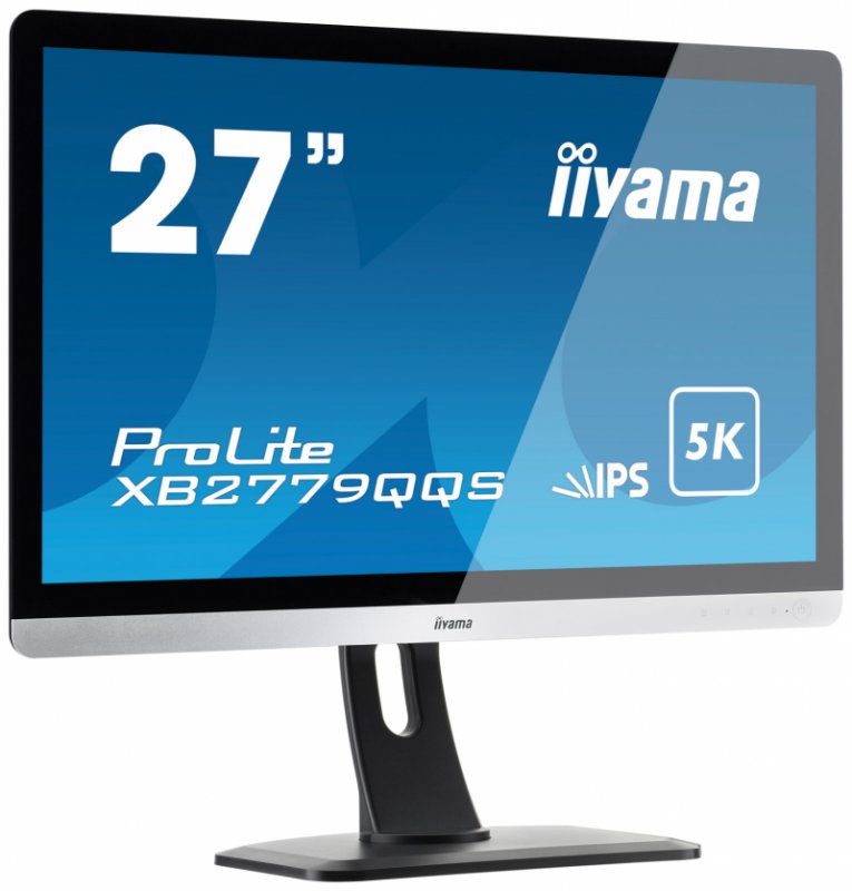 27" LCD iiyama XB2779QQS-S1 - IPS,4ms,440cd/ m2, 5120x2880,HDMI,DP,repro,výškov.nastav,pivot - obrázek č. 1