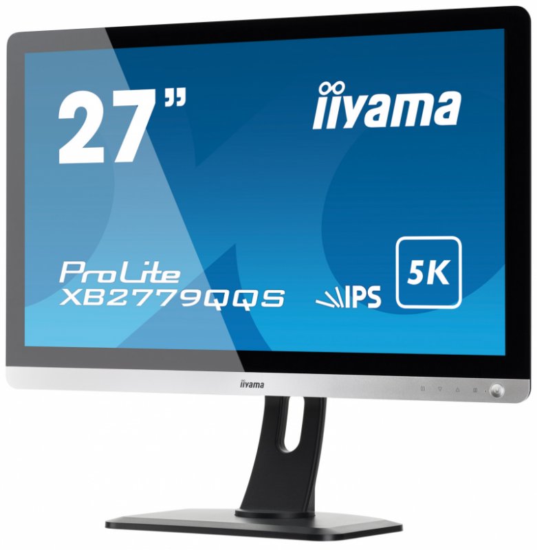 27" LCD iiyama XB2779QQS-S1 - IPS,4ms,440cd/ m2, 5120x2880,HDMI,DP,repro,výškov.nastav,pivot - obrázek č. 2
