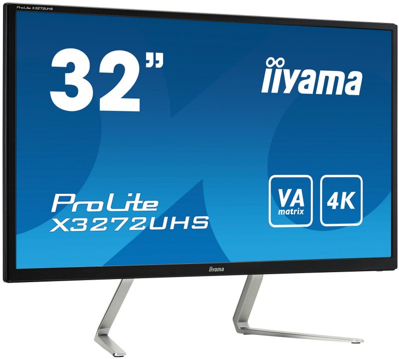 32" iiyama X3272UHS-B1 - VA,4K UHD,3ms,300cd/ m2, 3000:1,16:9,HDMI,DP,repro - obrázek č. 1