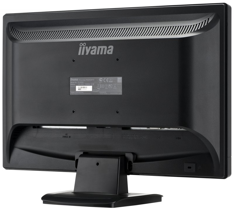 22" LCD iiyama P2252HS-B1 - FullHD,5ms,225cd/ m2, HDMI,DVI,VGA,repro + tvrzené sklo - obrázek č. 3