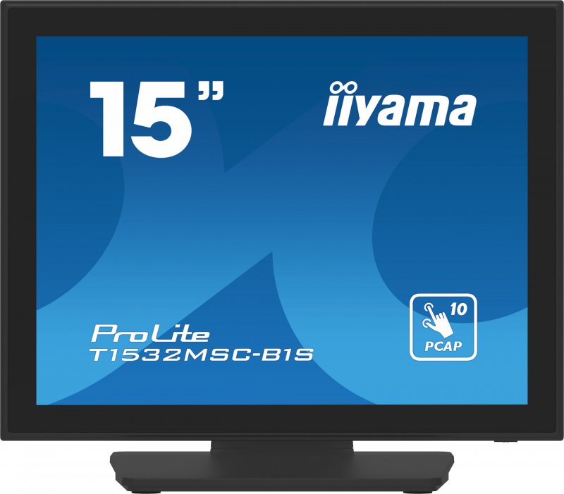 15" iiyama T1532MSC-B1S:PCAP,10P,FHD,HDMI,DP - obrázek produktu