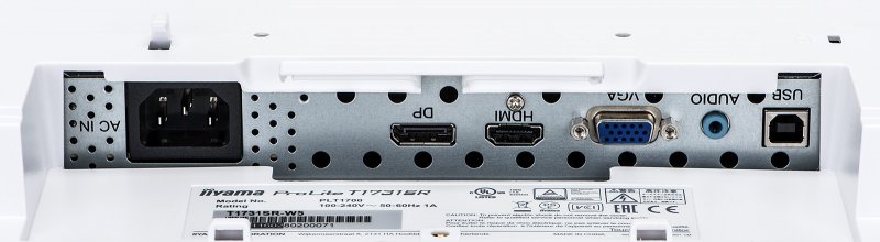 17" iiyama T1731SR-W5 - TN,SXGA,5ms,250cd/ m2, 1000:1,5:4,VGA,HDMI,DP,USB,repro - obrázek č. 6