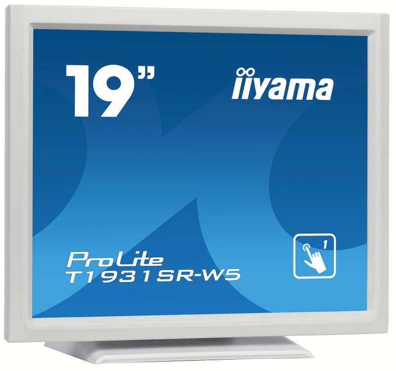 19" iiyama T1931SR-W5 - TN,SXGA,5ms,250cd/ m2, 1000:1,5:4,VGA,HDMI,DP,USB,repro,výška. - obrázek č. 1