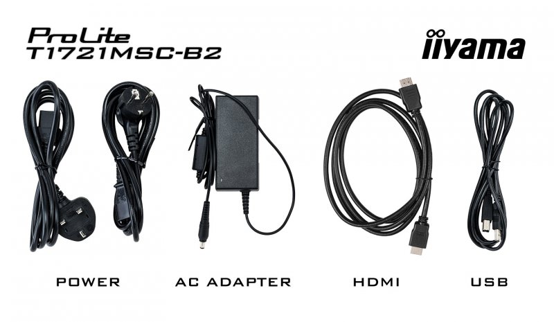 17" iiyama T1721MSC-B2:PCAP,10P,HDMI,repro - obrázek č. 3