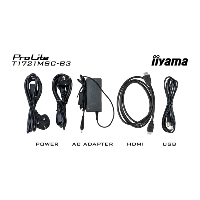 17" iiyama T1721MSC-B3:PCAP,10P,HDMI,repro - obrázek č. 4