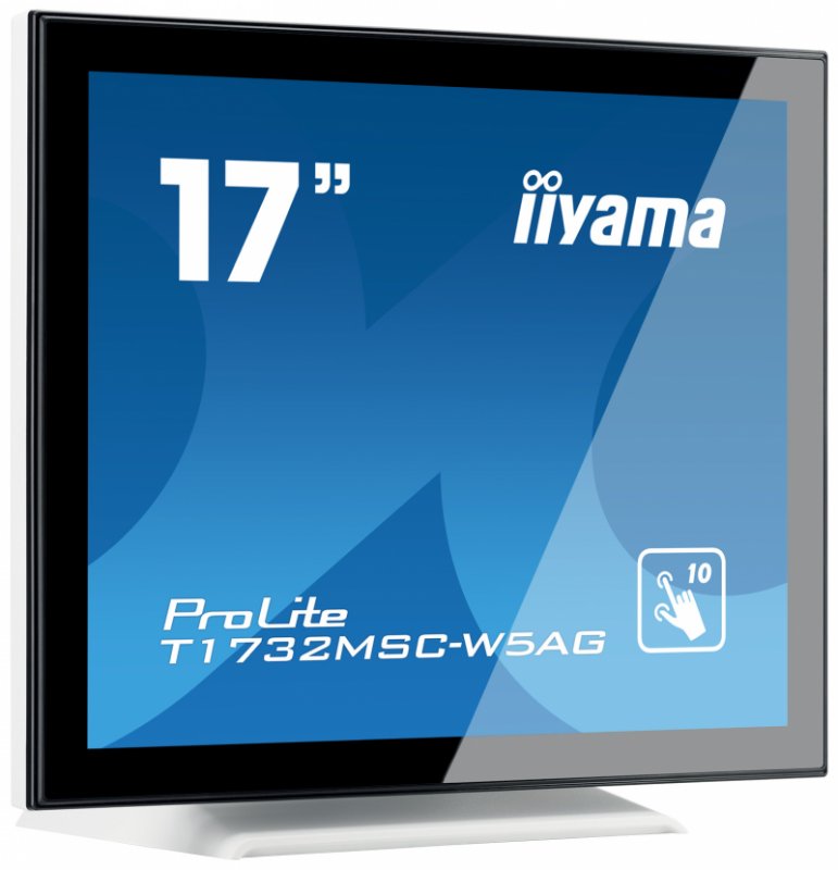 17" iiyama T1732MSC-W5AG - TN,SXGA,5ms,250cd/ m2, 1000:1,5:4,VGA,HDMI,DP,USB,repro. - obrázek č. 1