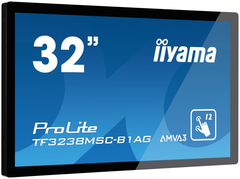 32" iiyama TF3238MSC-B1AG - AMVA,FullHD,8ms,420cd/ m2, 3000:1,16:9,VGA,DVI,HDMI,DP,USB,repro - obrázek č. 1