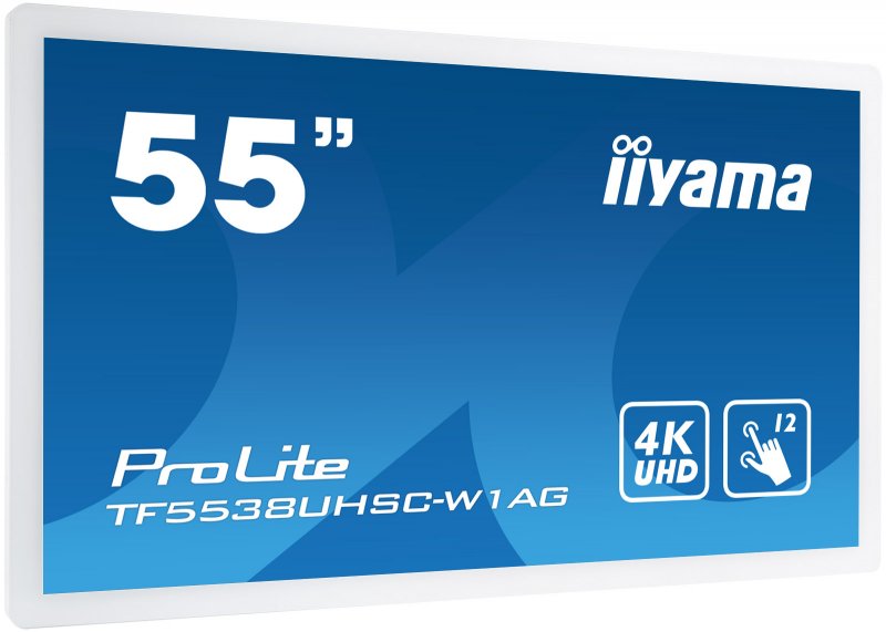 55" iiyama TF5538UHSC-W1AG - OpenFrame,IPS,4K UHD,8ms,500cd/ m2, 1000:1,16:9,VGA,HDMI,DP,DVI,USB,repr - obrázek č. 1