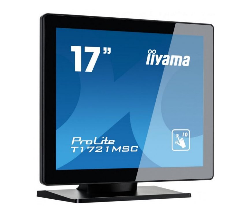 17" LCD iiyama T1721MSC-B1 -5ms,1000:1,250cd,kapac - obrázek produktu