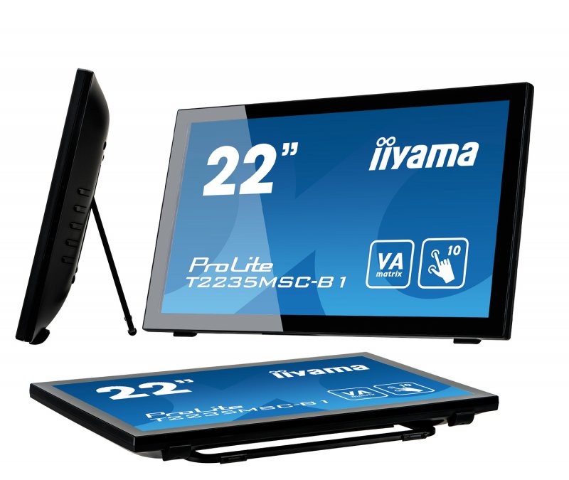 22" LCD iiyama T2235MSC-B1 -VA,6ms,3000:1,repro - obrázek č. 3