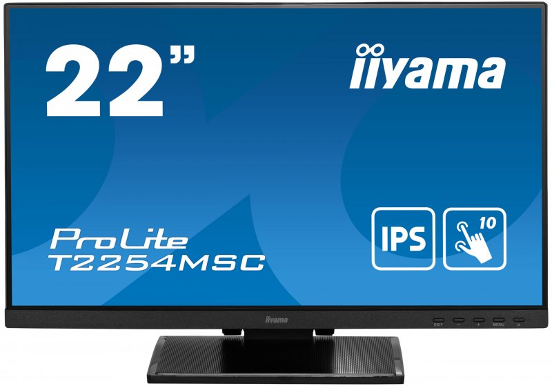 22" LCD iiyama T2254MSC-B1AG:IPS,FHD,P-CAP,HDMI - obrázek produktu