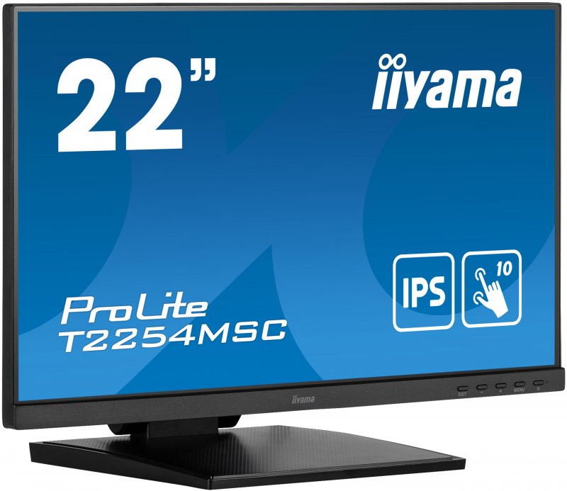 22" LCD iiyama T2254MSC-B1AG:IPS,FHD,P-CAP,HDMI - obrázek č. 1