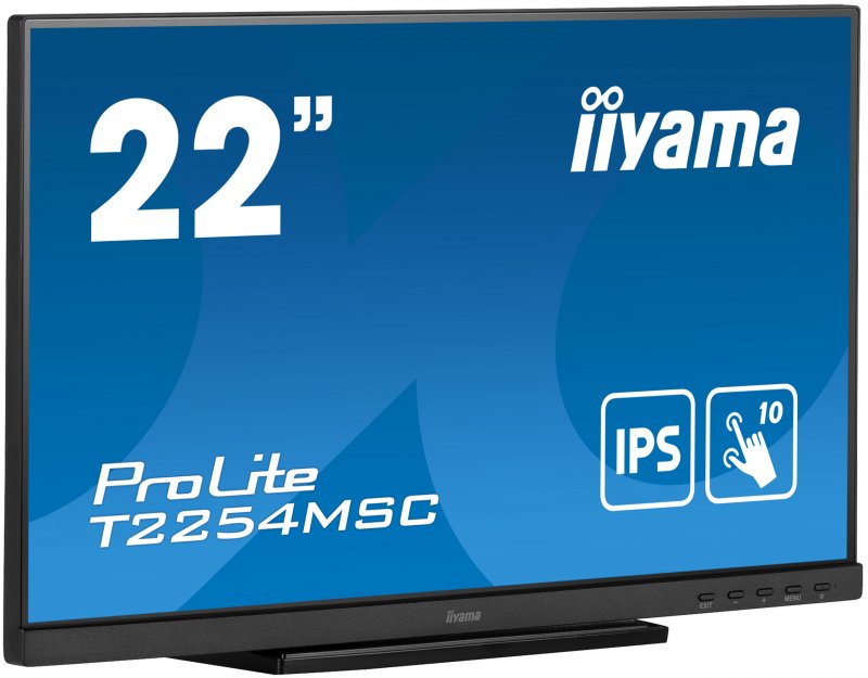 22" LCD iiyama T2254MSC-B1AG:IPS,FHD,P-CAP,HDMI - obrázek č. 6
