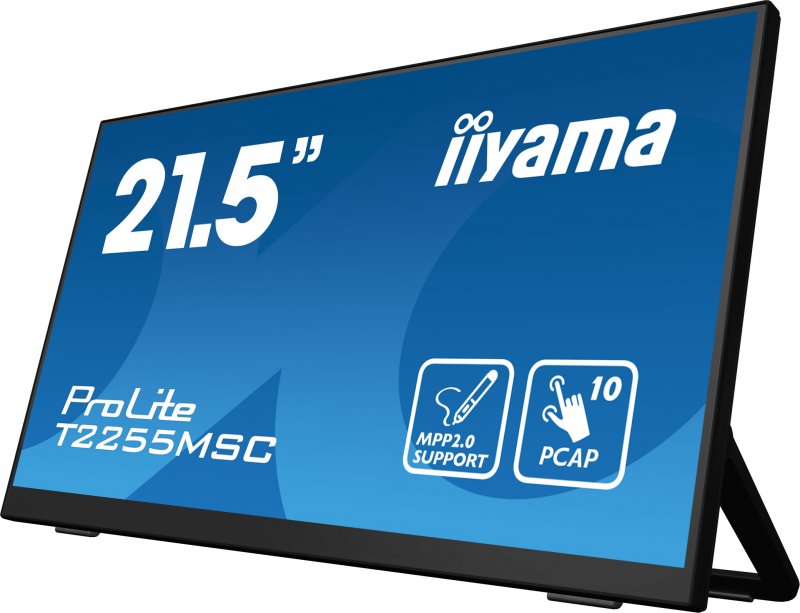 22" LCD iiyama T2255MSC-B1:PCAP,IPS,FHD,HDMI - obrázek č. 3