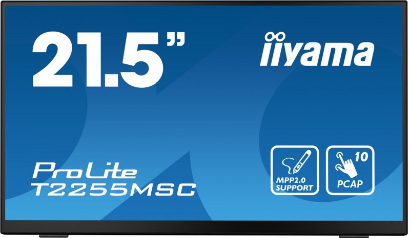 22" LCD iiyama T2255MSC-B1:PCAP,IPS,FHD,HDMI - obrázek produktu