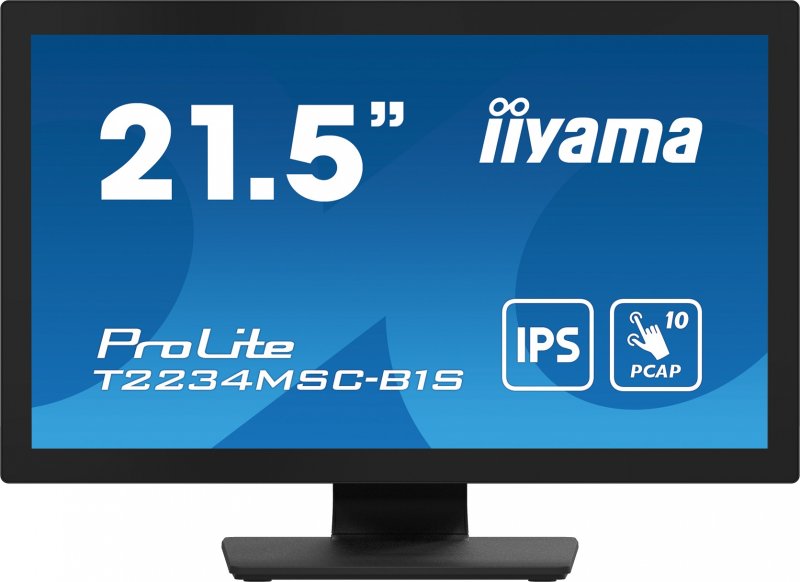22" LCD iiyama T2234MSC-B1S:PCAP,10P,IPS,FHD,HDMI - obrázek produktu