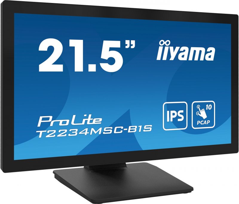 22" LCD iiyama T2234MSC-B1S:PCAP,10P,IPS,FHD,HDMI - obrázek č. 1