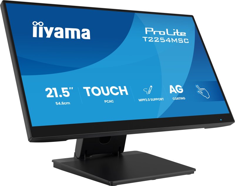 22" LCD iiyama T2254MSC-B2AG:IPS,FHD,HDMI,DP - obrázek produktu