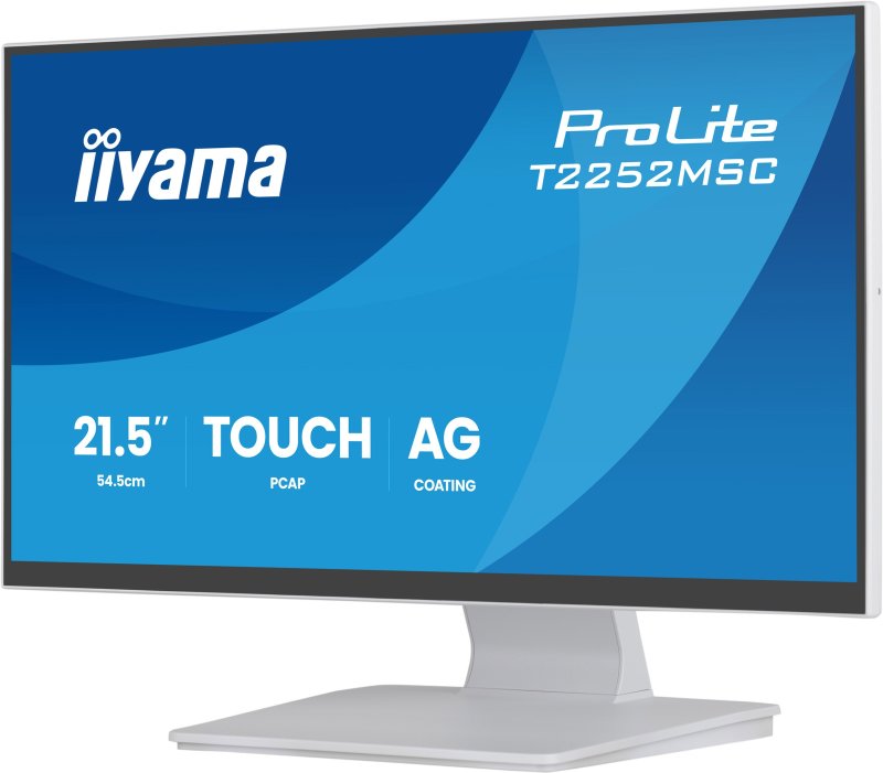 22" LCD iiyama T2252MSC-W2AG:IPS,FHD,HDMI,DP - obrázek č. 2