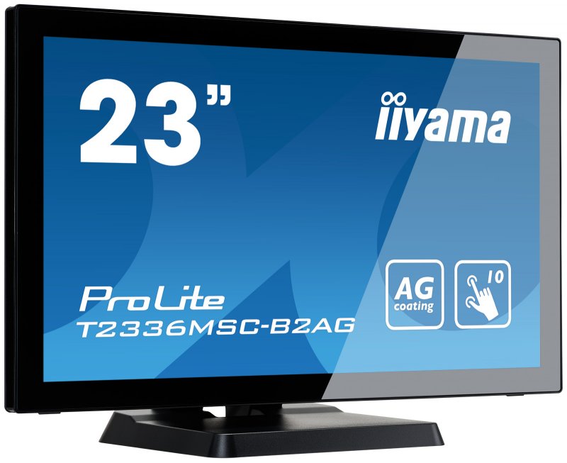 23" LCD iiyama T2336MSC-B2AG - multidotekový, FullHD, IPS, kapacitní, USB, antilesklý displej - obrázek č. 1