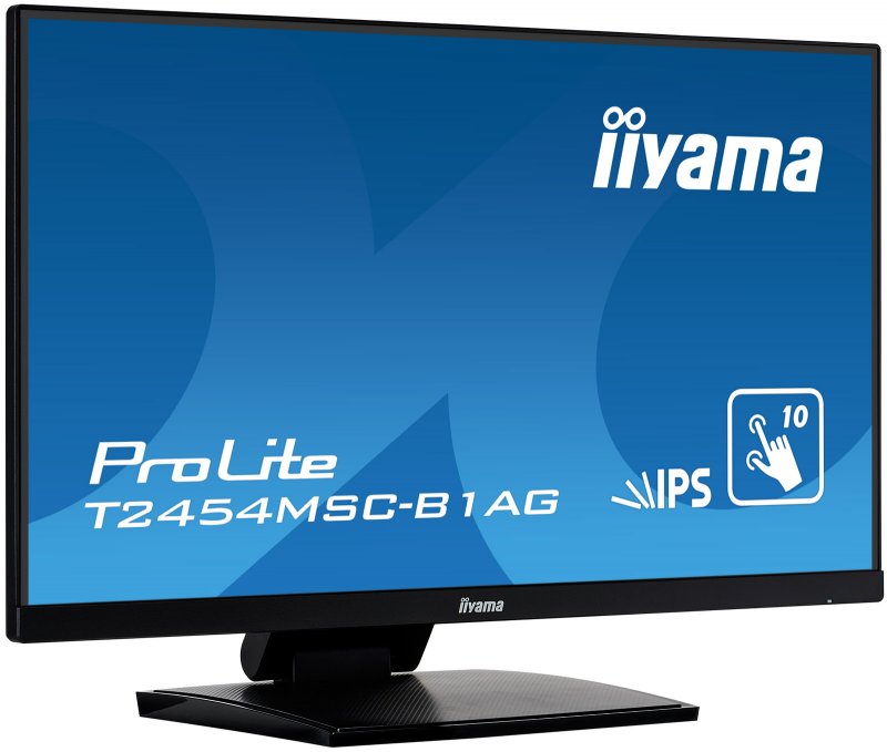 24" iiyama T2454MSC-B1AG - IPS,FullHD,5ms,250cd/ m2, 1000:1,16:9,VGA,HDMI,repro. - obrázek č. 1