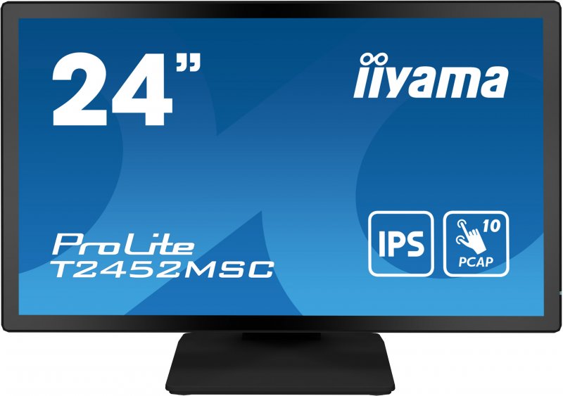 24" LCD iiyama T2452MSC-B1:PCAP,IPS,FHD,HDMI - obrázek produktu