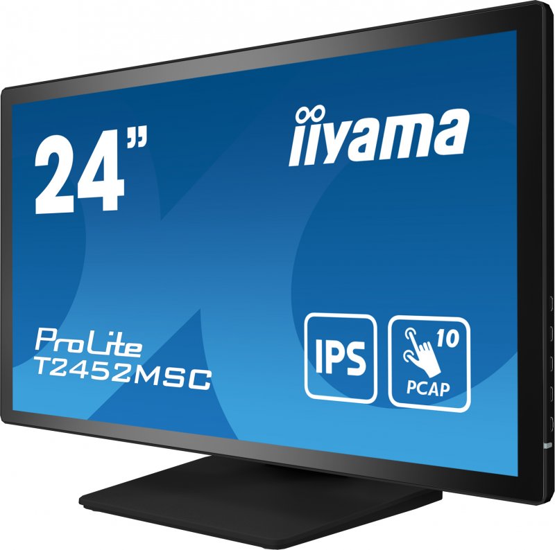 24" LCD iiyama T2452MSC-B1:PCAP,IPS,FHD,HDMI - obrázek č. 2
