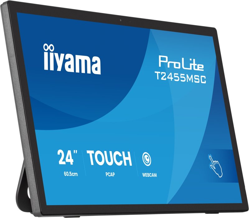 24" LCD iiyama T2455MSC-B2:IPS,FHD,P-CAP,HDMI - obrázek č. 1