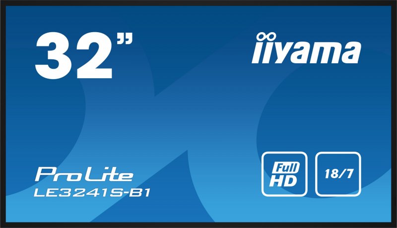 32" LCD iiyama LE3241S-B1: IPS,FHD,HDMI,LAN,repro - obrázek produktu