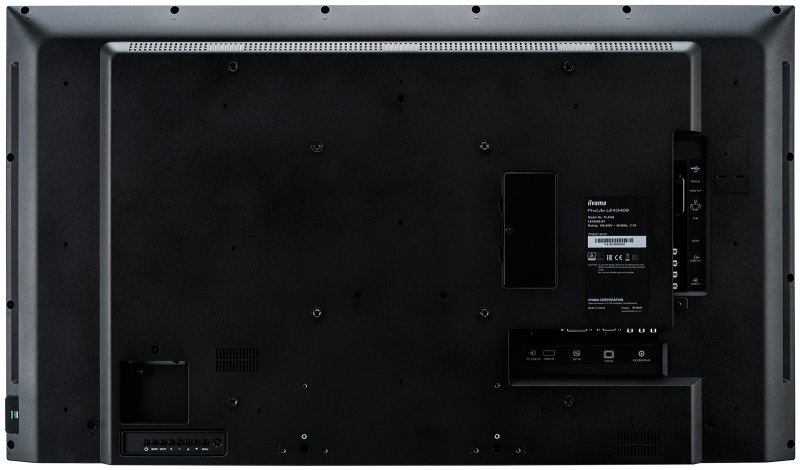 43" LCD iiyama ProLite LE4340S-B1 -FullHD,AMVA, 8ms, 350cd, USB 2.0 media player, RJ45, RS232C,repro - obrázek č. 2
