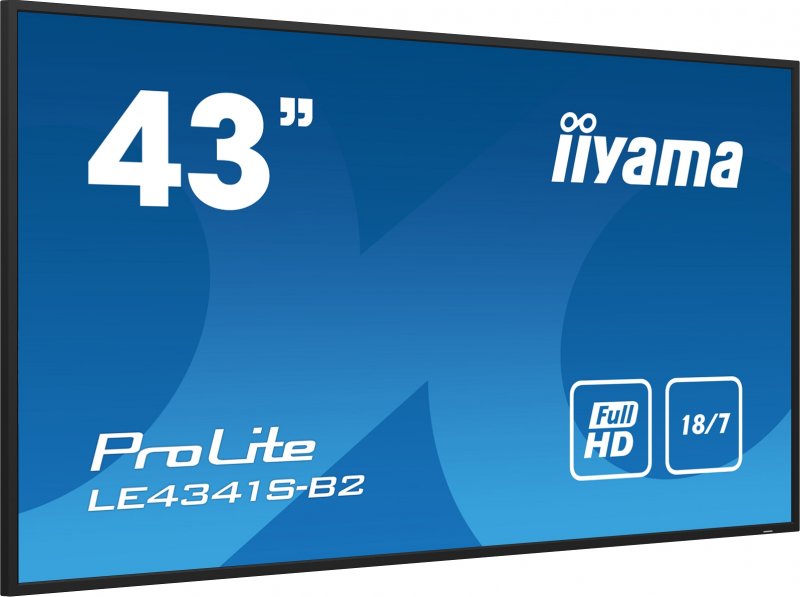 43" iiyama LE4341S-B2: IPS,FHD,3xHDMI,LAN,USB - obrázek č. 1