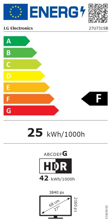 LG / 27U731SB-W / 27" / IPS / 4K UHD / 60Hz / 5ms / Bílá - obrázek č. 3