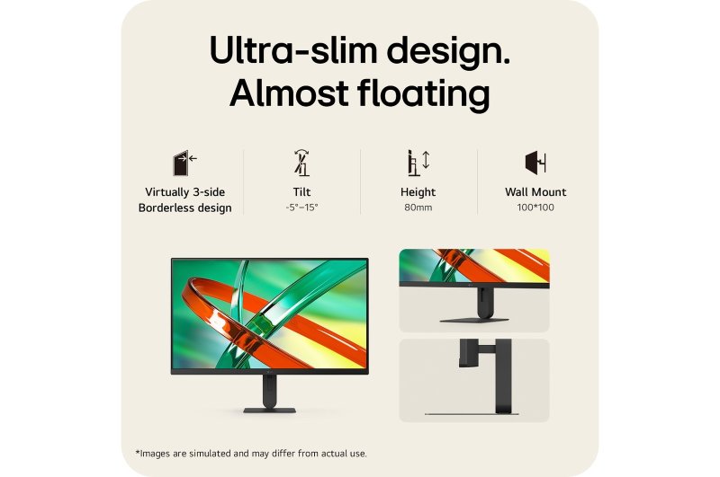 LG UltraWide / 27U710B-B / 27" / IPS / 4K UHD / 60Hz / 5ms / Černá - obrázek č. 12
