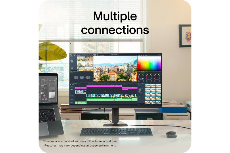 LG UltraWide / 27U710B-B / 27" / IPS / 4K UHD / 60Hz / 5ms / Černá - obrázek č. 10