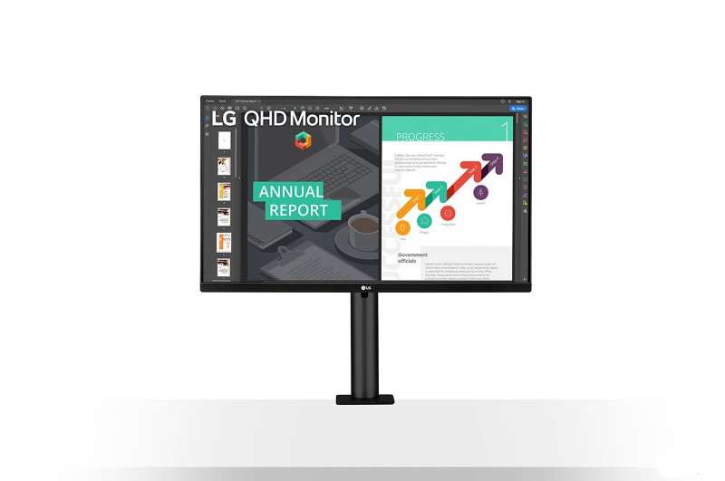 27" LG LED 27QN880 - QHD,IPS,Ergo,USB-C,HDMI2x,DP - obrázek produktu