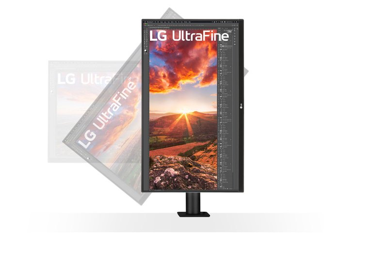 27" LG LED 27UN880 - UHD,IPS,2xHDMI,USB-C,ergo - obrázek č. 4