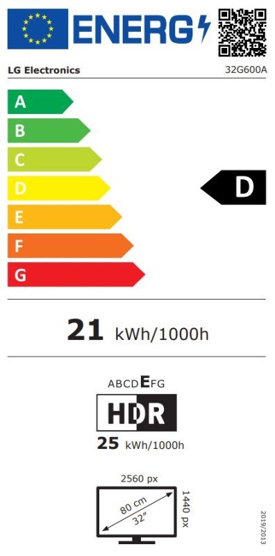 LG UltraGear / 32G600A / 32" / VA / QHD / 180Hz / 1ms / Černá - obrázek č. 4