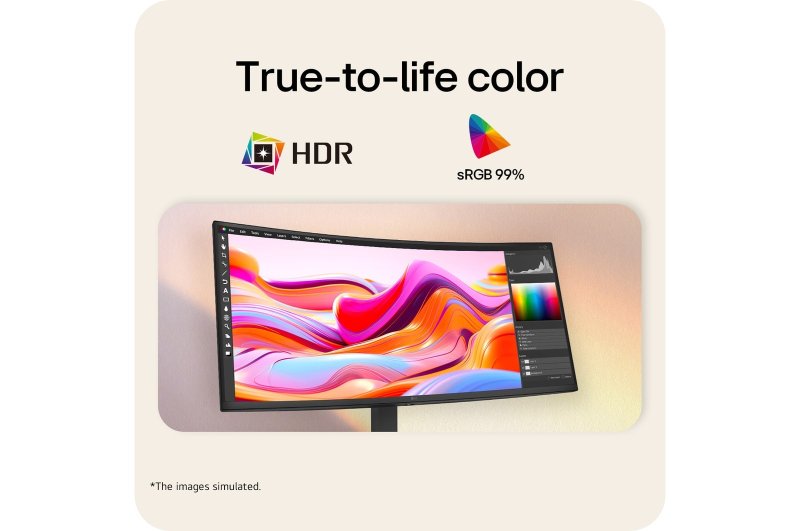 LG UltraWide / 34U640B-B / 34" / VA / UWQHD / 144Hz / 5ms / Černá - obrázek č. 11