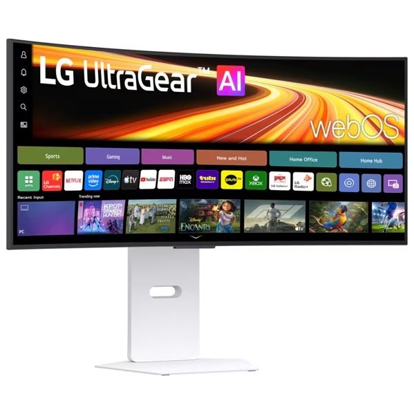 LG UltraGear / 34GX90SB-W / 34" / OLED / UWQHD / 240Hz / 0,03ms / Bílá - obrázek č. 2